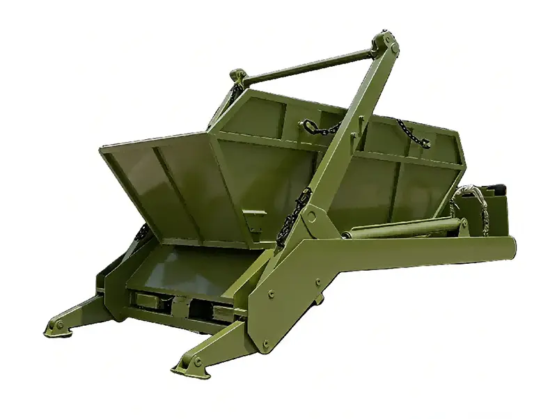 Мусоровозы с поворотным рычагом