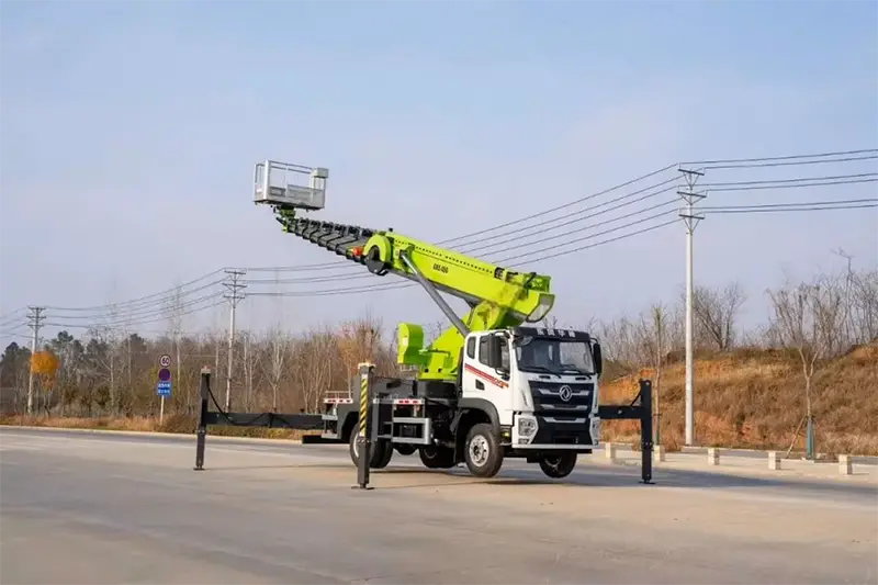 45m Aerial Manlift Work Platform Truck