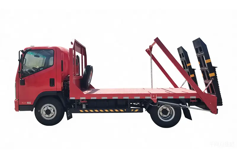 Мусоровоз с поворотным рычагом